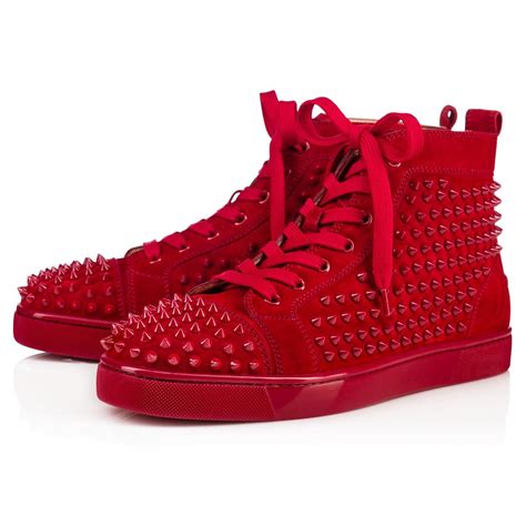 louis vuitton red bottoms sneakers